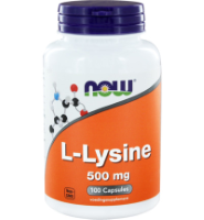 Now L-lysine 500 Mg (100ca)