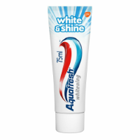 12x Aquafresh Tandpasta White&Shine 75 ml