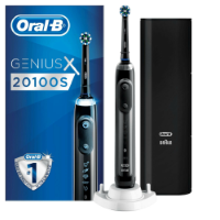 3x Oral-B Genius X 20100S Elektrische Tandenborstel Zwart