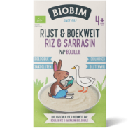 6x Biobim Papje 4 mnd Rijst&Boekweit 200 g