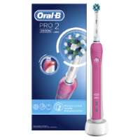 Oral-B PRO 2 2000N Elektrische Tandenborstel Roze