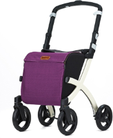 Rollz rollator Flex Met grote boodschappentas - Gewicht 7 kg