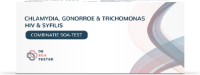 Chlamydia, Gonorroe, Trichomonas, HIV & Syfilis Test (Vrouw)