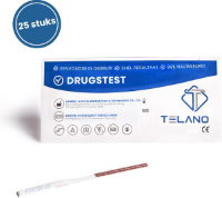 Thuistestenkopen.nl Drugstest 25 strips Cannabis (THC) wiet -50ng/ml - drugtest