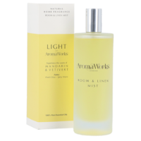 AromaWorks Light Range Room Mist Mandarin & Vetivert (100ml)