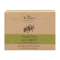 De Tuinen Aleppo Zeep 100 % olijfolie (150 gr)