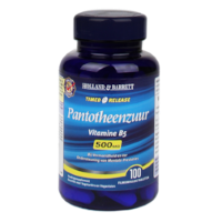 Holland & Barrett Pantotheenzuur, 500mg (100 Tabletten)