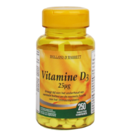 Holland & Barrett Vitamine D3, 25mcg (250 Tabletten)