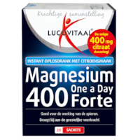 Lucovitaal Magnesium Forte, 400mg (20 Sachets)