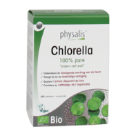 Physalis 100% Puur Chlorella Tabletten Bio (200 Tabletten)